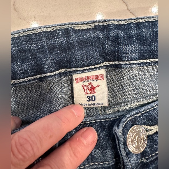 🌸True Religion Skinny Flap Pocket Jeans Size 30🌸 - Picture 7 of 13